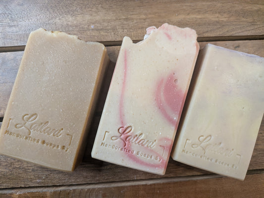 Clove Lavender and Peppermint Soap Collection