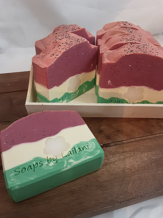 Watermelon Bloom Beauty Soap Bar