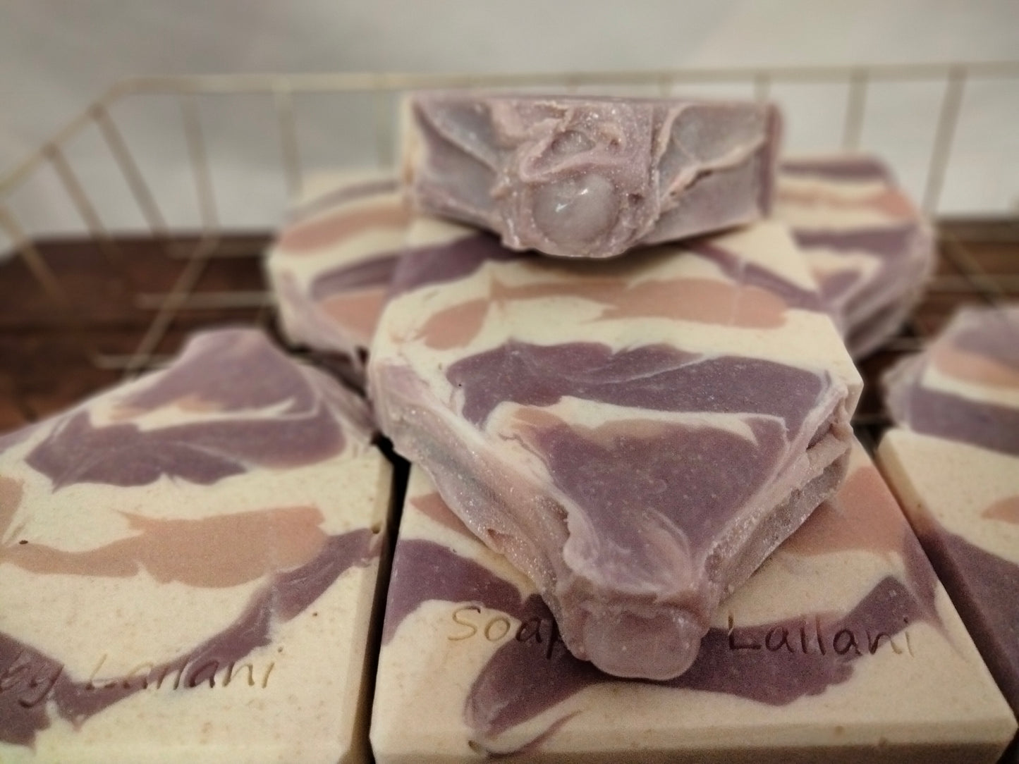 Enchanted Love w/ Rose Quartz Crystals Soap