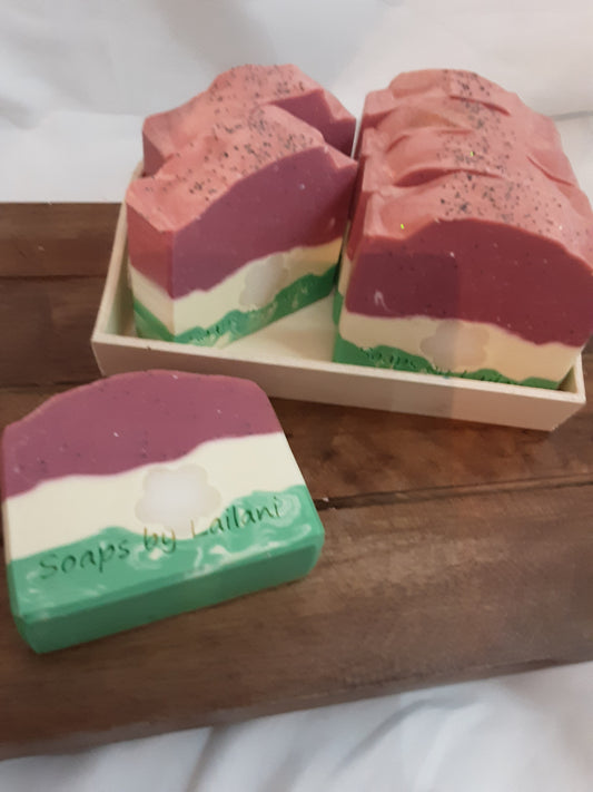 Watermelon Bloom Beauty Soap Bar
