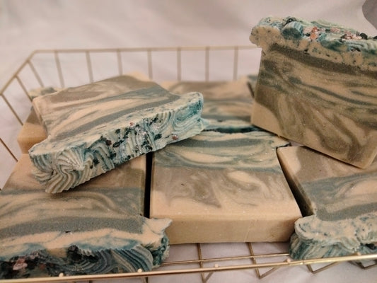 Frosted Eucalyptus Soap