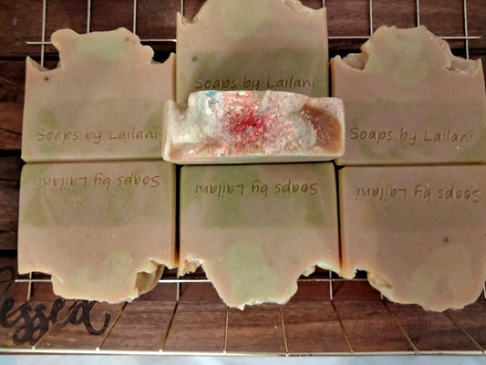 Alfalfa Green Apple Soap